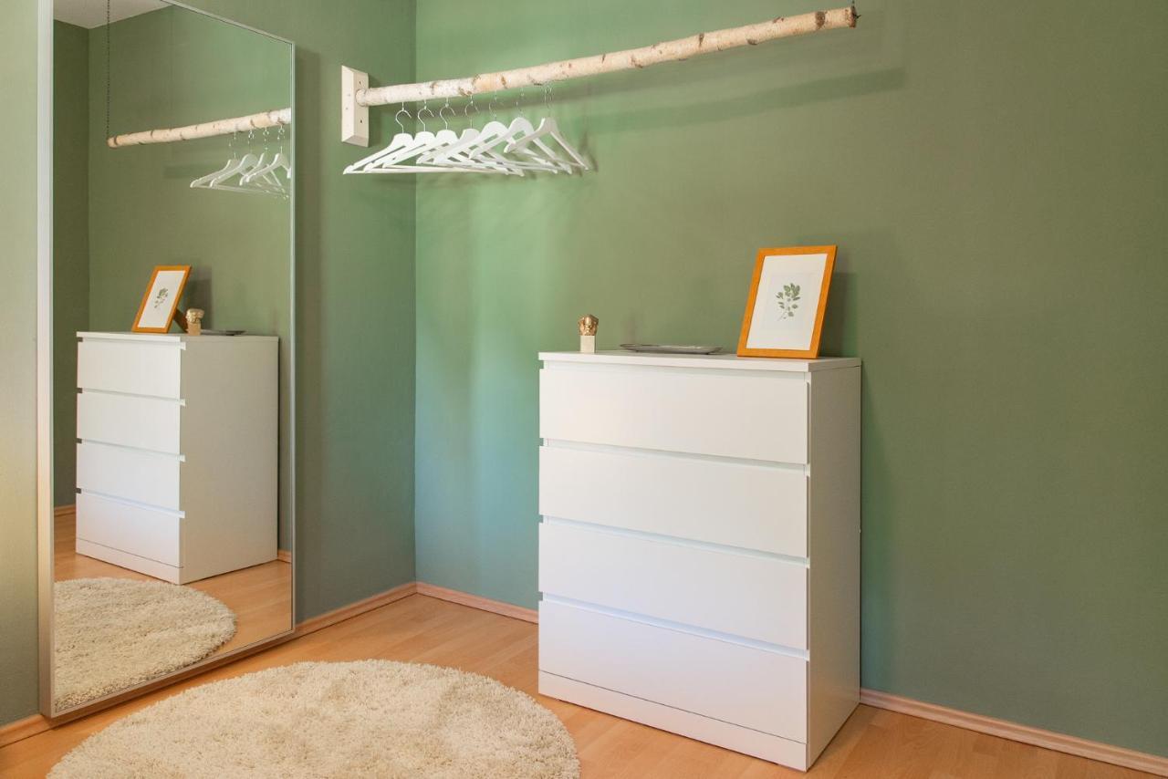 Stilvolles Apartment - Balkon, Netflix, Nespresso, Zentral, Messe Chemnitz Buitenkant foto