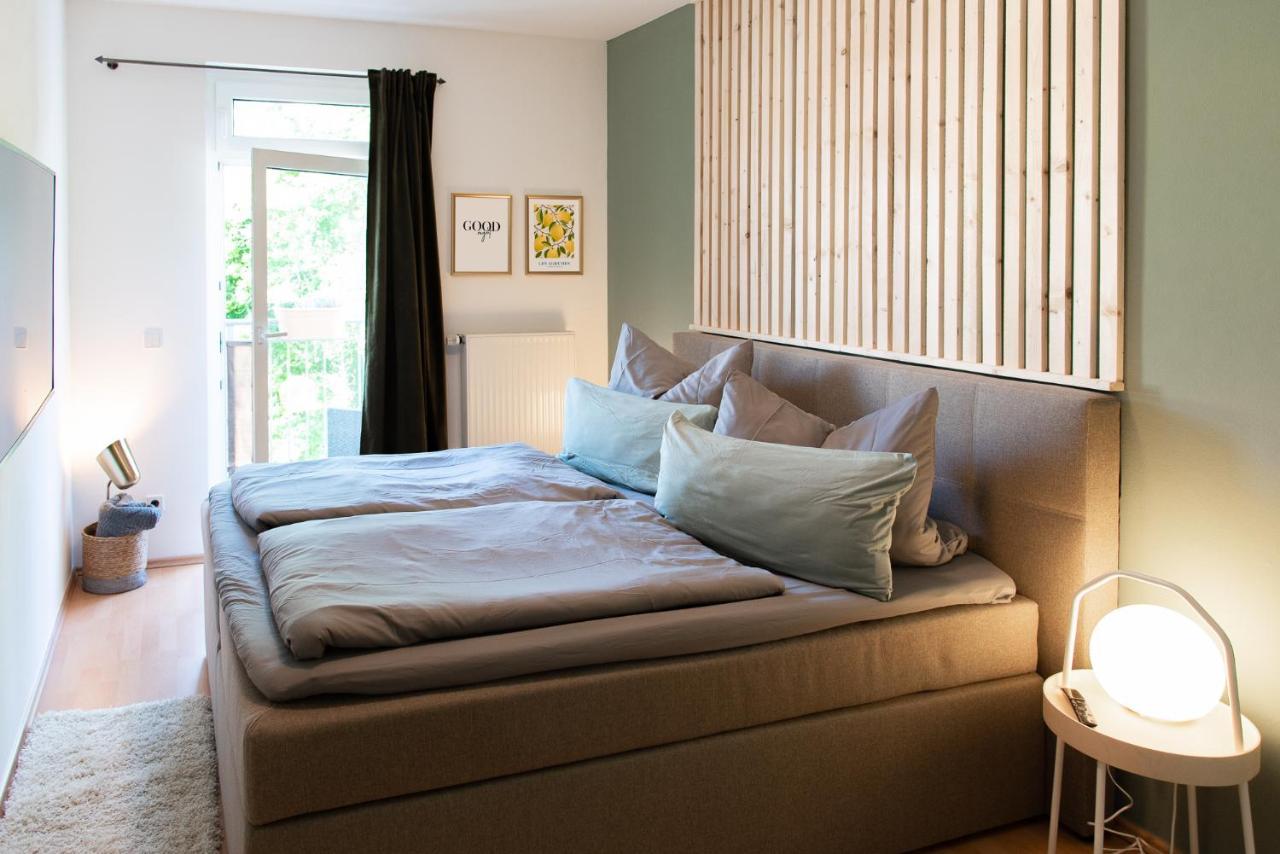 Stilvolles Apartment - Balkon, Netflix, Nespresso, Zentral, Messe Chemnitz Buitenkant foto