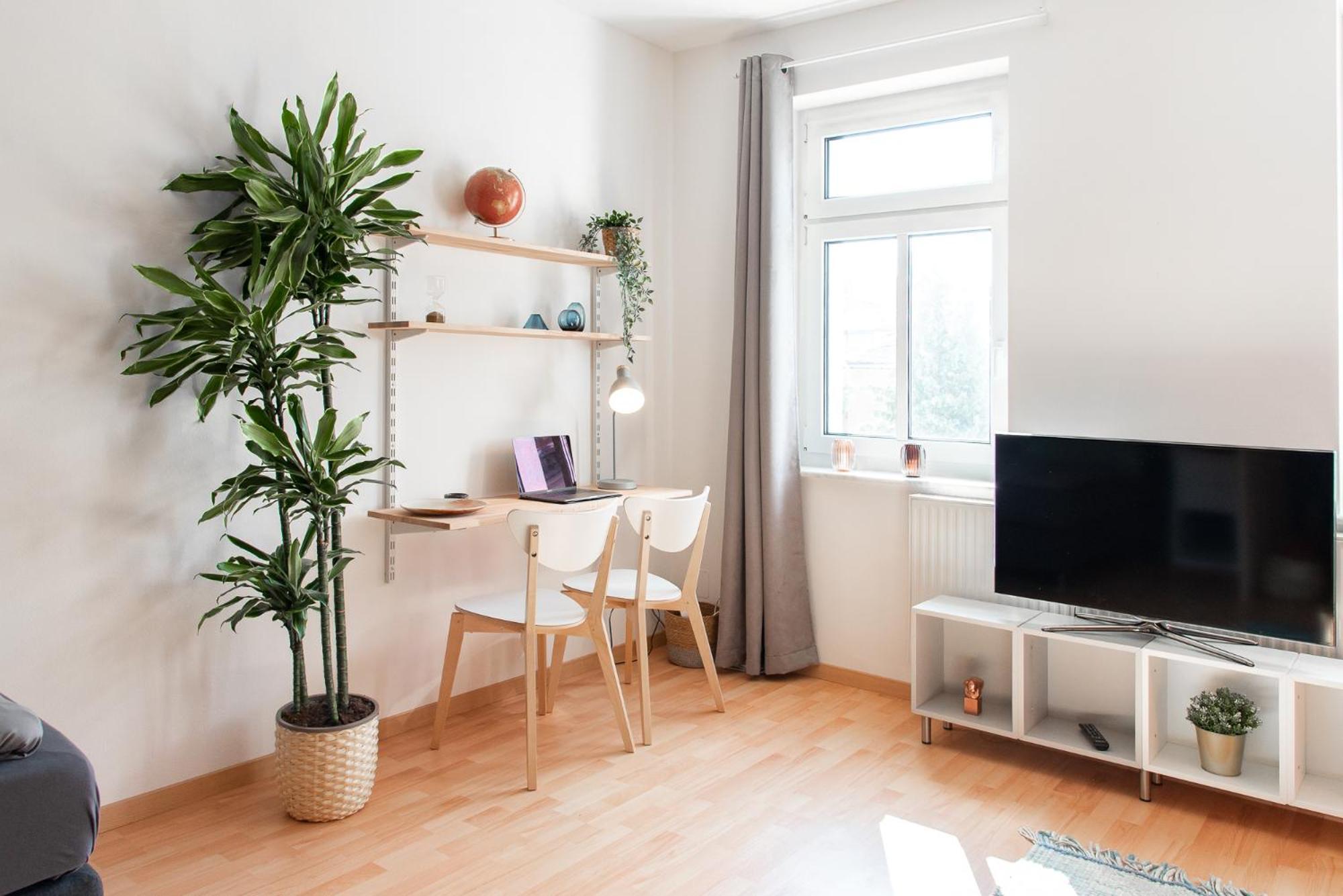 Stilvolles Apartment - Balkon, Netflix, Nespresso, Zentral, Messe Chemnitz Buitenkant foto