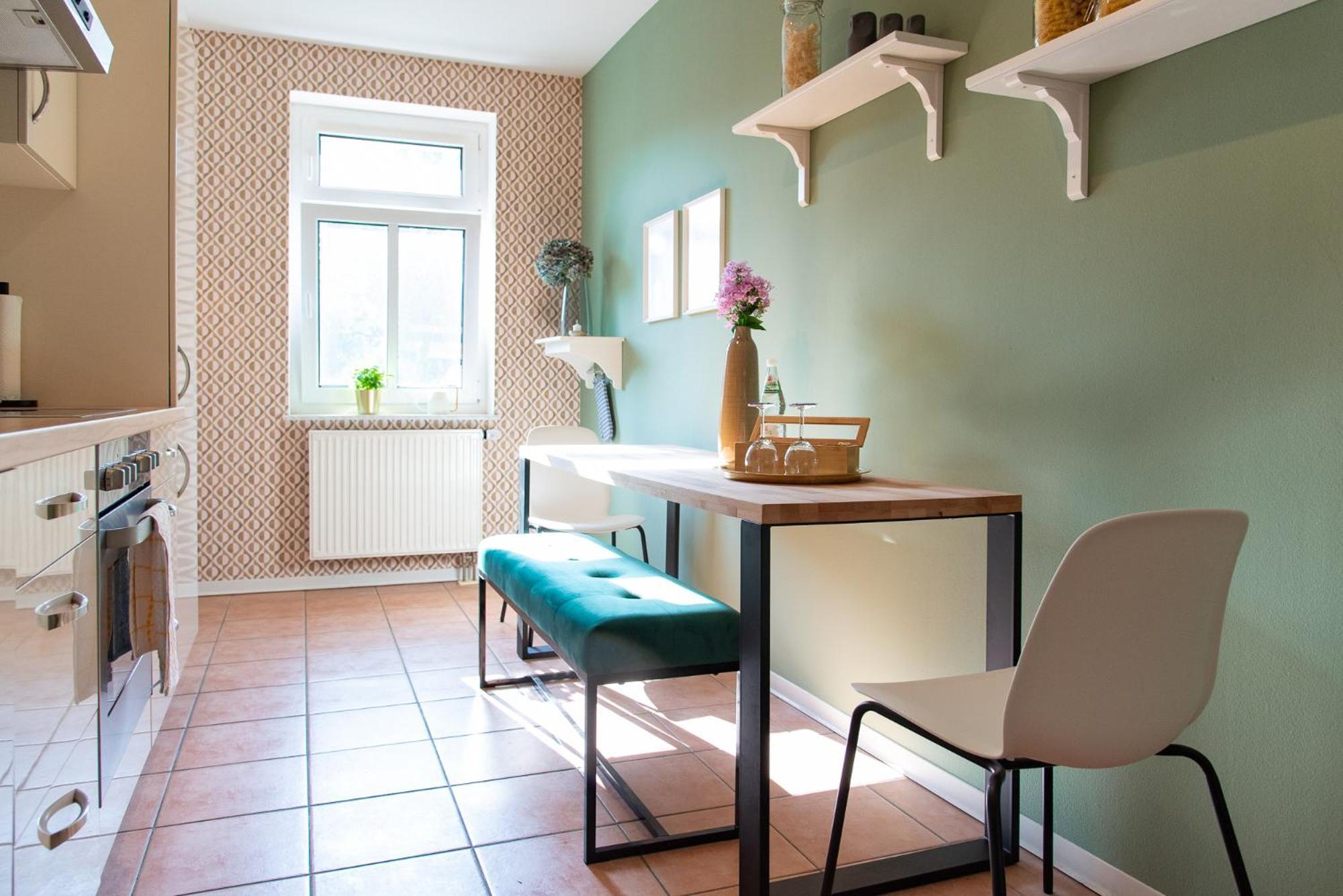 Stilvolles Apartment - Balkon, Netflix, Nespresso, Zentral, Messe Chemnitz Buitenkant foto
